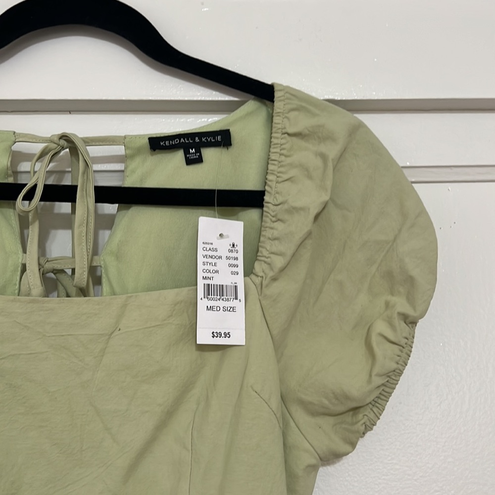 Kendall & Kylie Green Mini Dress - Picture 2 of 6